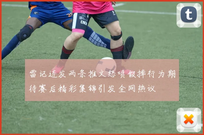 雷记连发两条推文怒喷假摔行为期待赛后精彩集锦引发全网热议